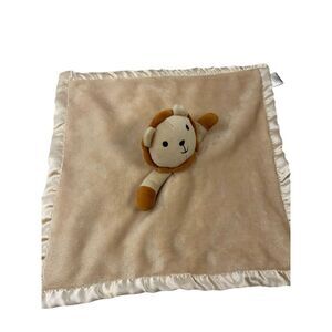 Pro goleem baby blankie replacement lion 16"x16" beige